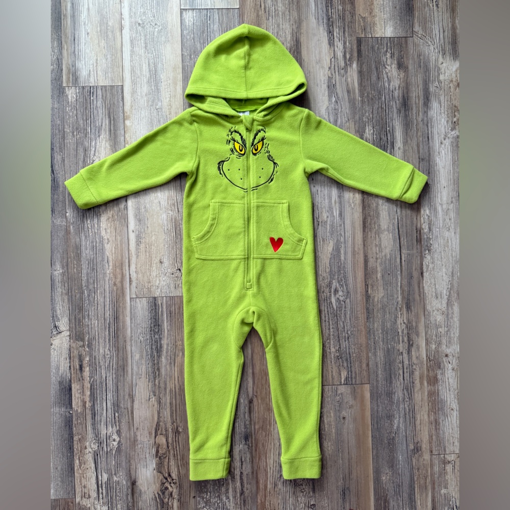 Grinch Hooded Onesie